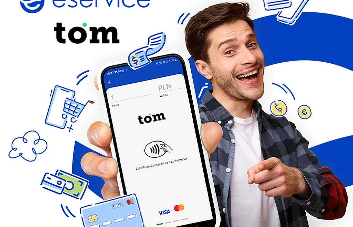 eService tom — terminal w telefonie