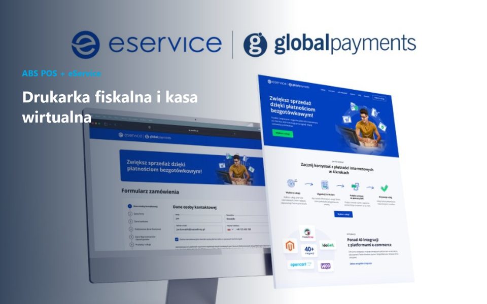 Drukarka fiskalna i kasa wirtualna z ABS POS oraz płatnością eService